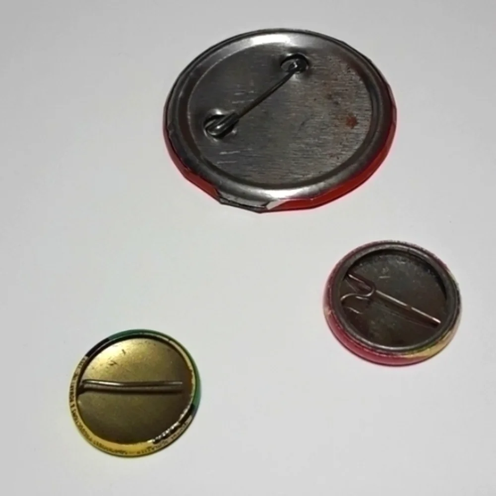 Vintage Sayings Pin Trio